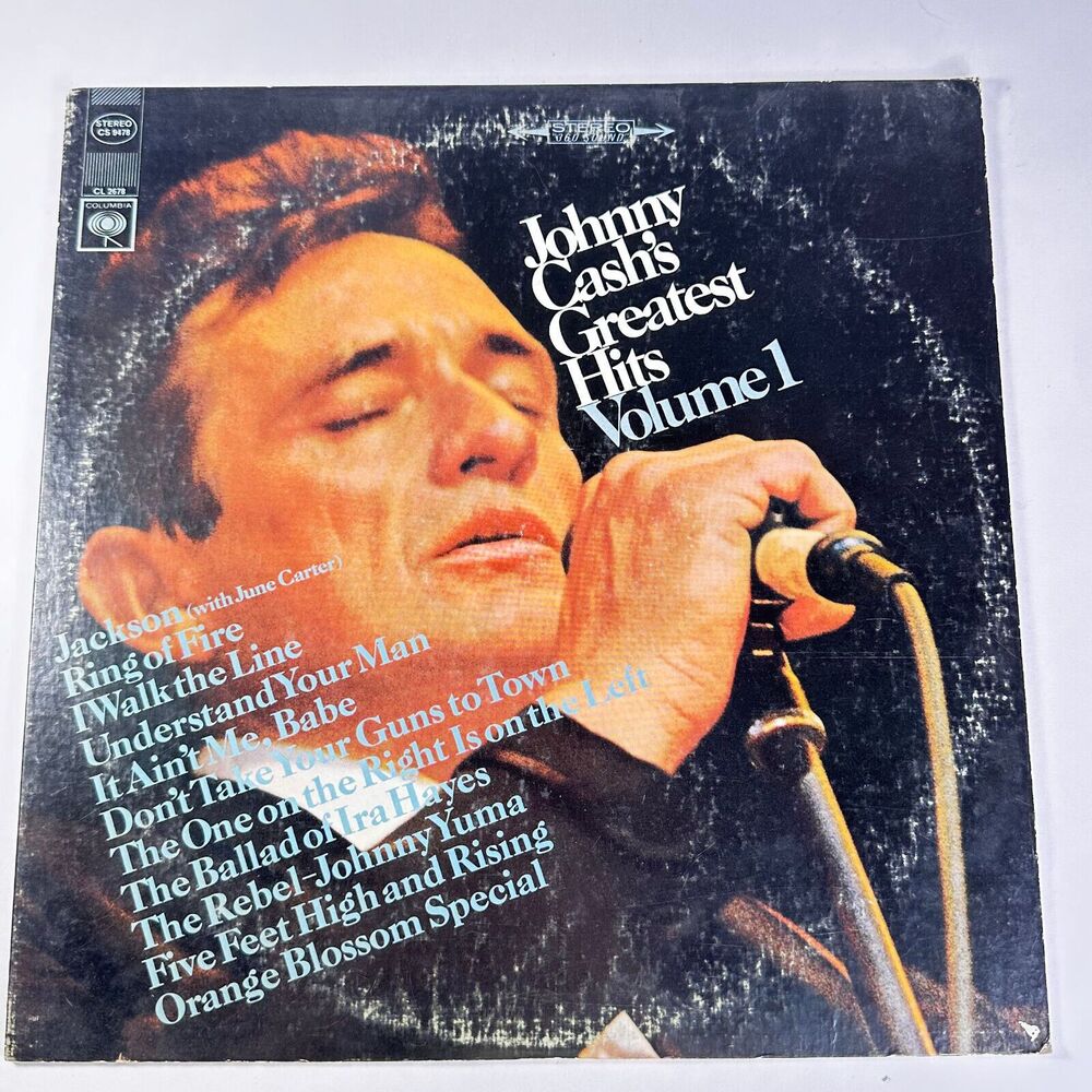 Viny Record Johnny Cash's Greatest Hits Volume 1 Columbia
